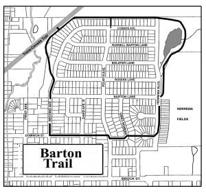 Barton Trail Map
