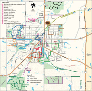 Uxbridge Town Trails Map